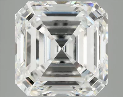 10.50ct E VVS2 Excellent Cut Asscher Lab Grown Diamond