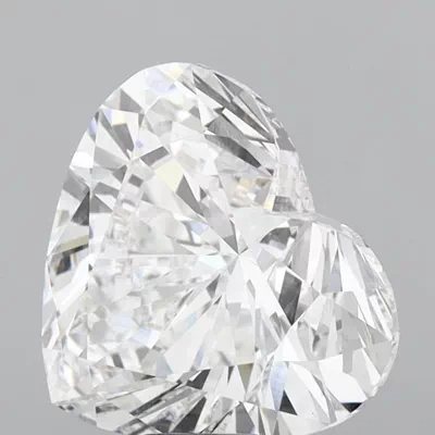 8.01ct E VVS2 Rare Carat Ideal Cut Heart Lab Grown Diamond
