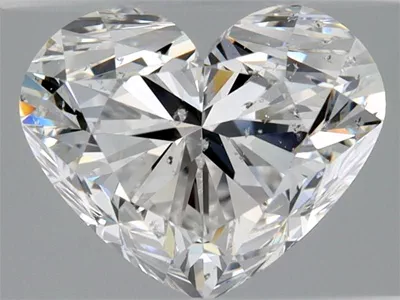 1.70ct F SI2 Rare Carat Ideal Cut Heart Diamond