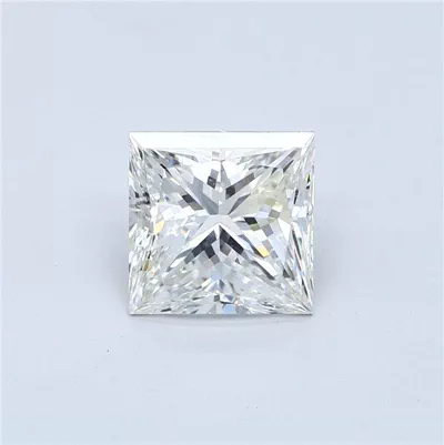 3.21ct H VS2 Very Good Cut Princess Diamond
