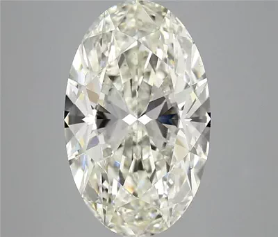 5.03ct J VS2 Rare Carat Ideal Cut Oval Diamond