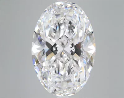 11.46ct E VS2 Rare Carat Ideal Cut Oval Lab Grown Diamond