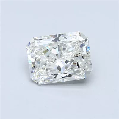 3.23ct H VS2 Rare Carat Ideal Cut Radiant Diamond