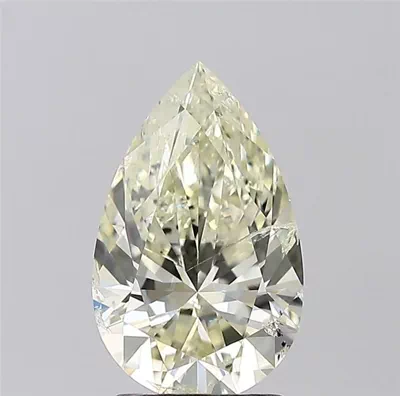 2.06ct J SI2 Excellent Cut Pear Diamond