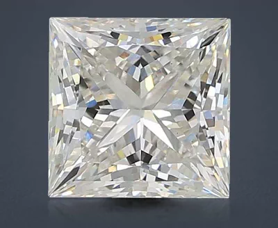 4.08ct G VS1 Rare Carat Ideal Cut Princess Lab Grown Diamond