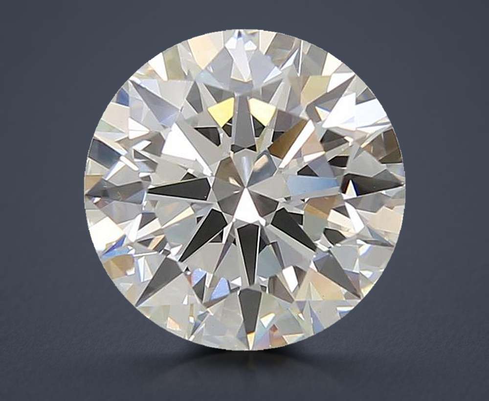 4.09ct D VS1 Rare Carat Ideal Cut Round Lab Grown Diamond