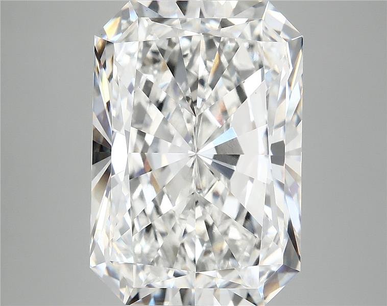 9.18ct F VS1 Rare Carat Ideal Cut Radiant Lab Grown Diamond