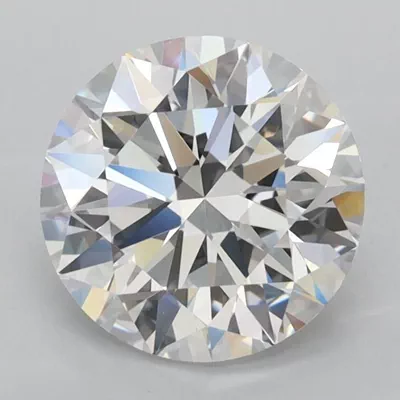 2.21ct D VVS1 Rare Carat Ideal Cut Round Lab Grown Diamond