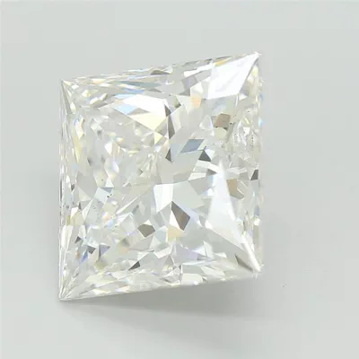 3.00ct E VS2 Rare Carat Ideal Cut Princess Lab Grown Diamond