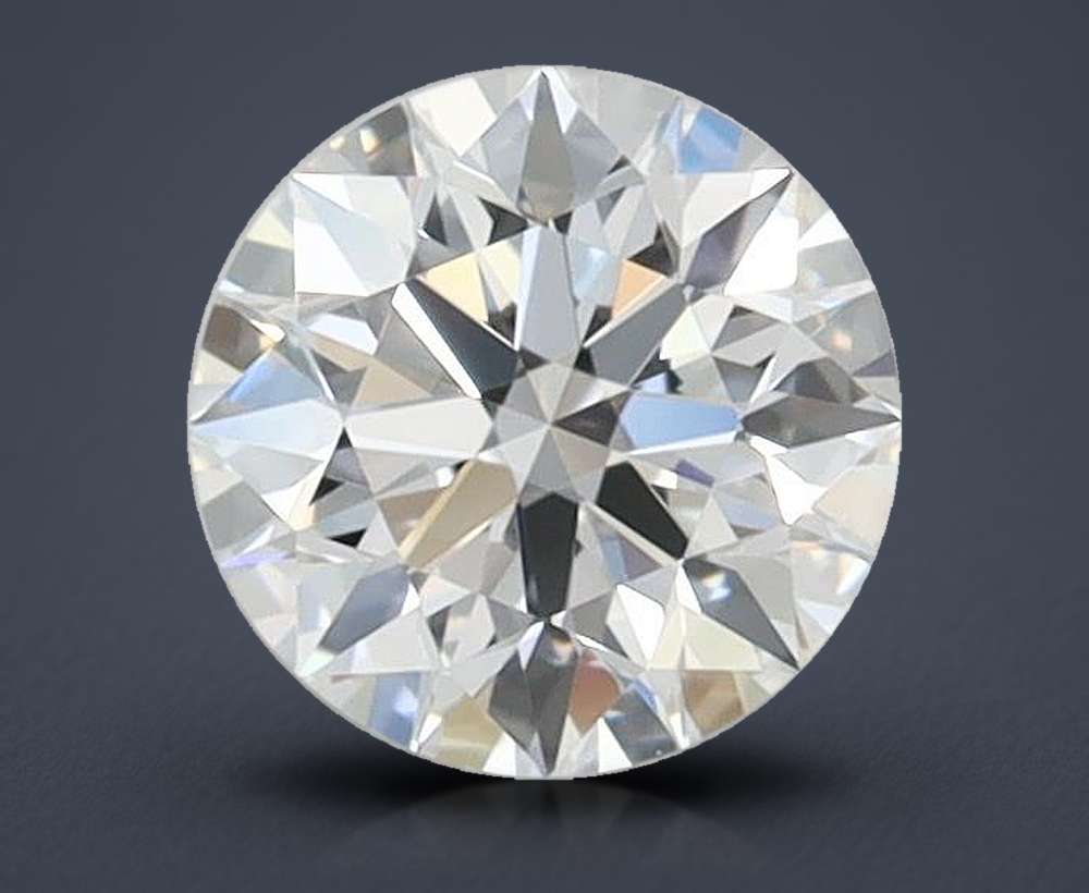 0.57ct D FL Rare Carat Ideal Cut Round Lab Grown Diamond