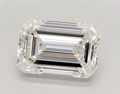 5.07ct G VS1 Rare Carat Ideal Cut Emerald Lab Grown Diamond