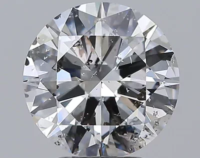 3.01ct E SI2 Excellent Cut Round Diamond