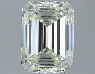 3.21ct J VS1 Very Good Cut Emerald Diamond