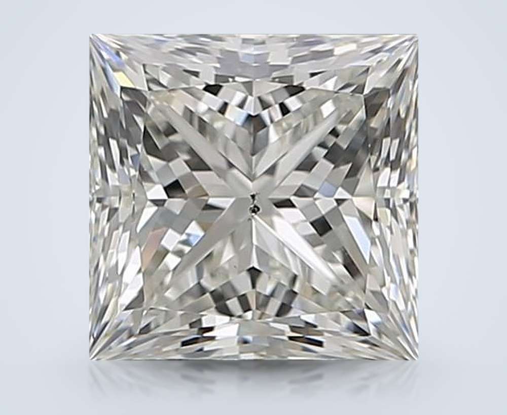 1.72ct I SI1 Rare Carat Ideal Cut Princess Diamond