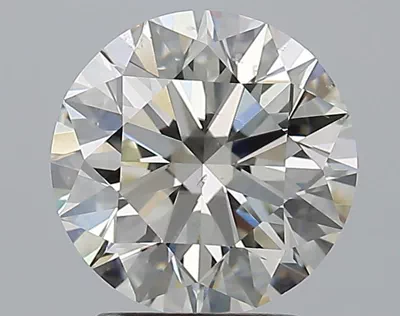 2.52ct J SI1 Excellent Cut Round Diamond
