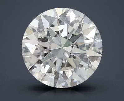 2.01ct I SI1 Rare Carat Ideal Cut Round Diamond