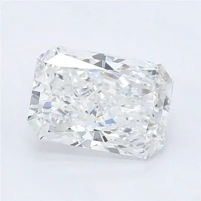 1.52ct E VVS2 Rare Carat Ideal Cut Radiant Lab Grown Diamond