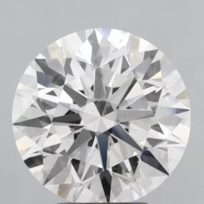 4.03ct G SI1 Rare Carat Ideal Cut Round Lab Grown Diamond