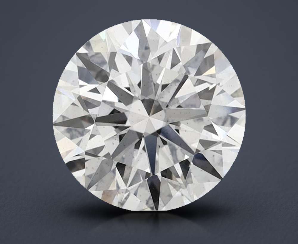 4.03ct G SI1 Rare Carat Ideal Cut Round Lab Grown Diamond