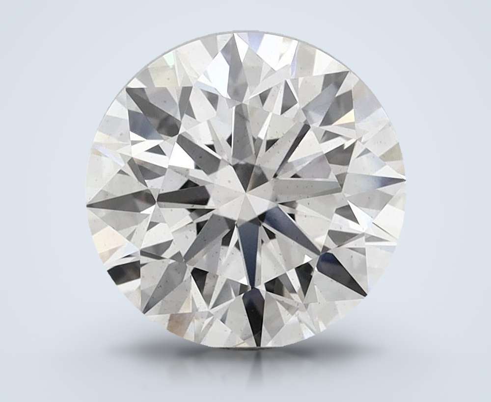 4.03ct G SI1 Rare Carat Ideal Cut Round Lab Grown Diamond