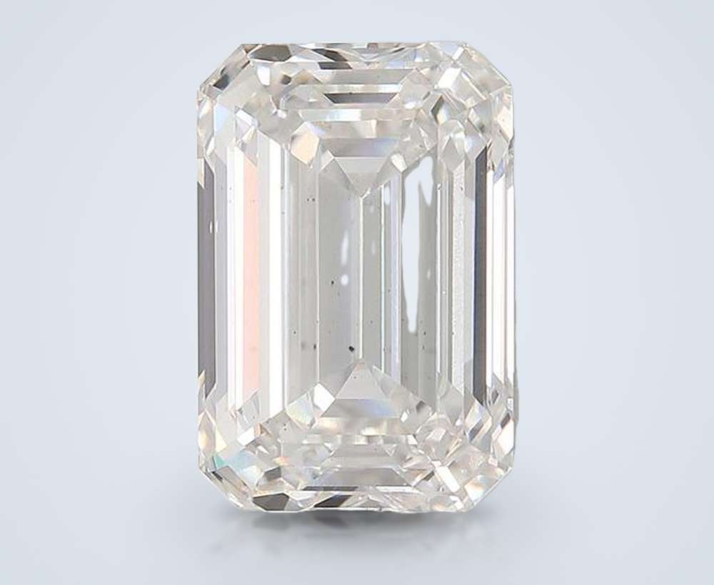 20.04ct F VS2 Excellent Cut Emerald Lab Grown Diamond