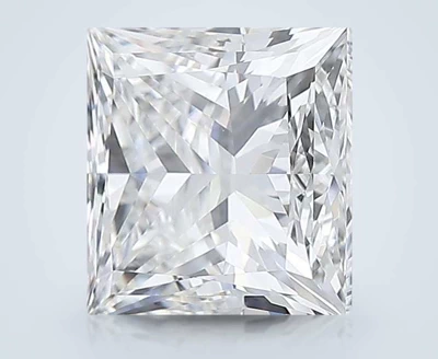 4.09ct H VS1 Rare Carat Ideal Cut Princess Lab Grown Diamond