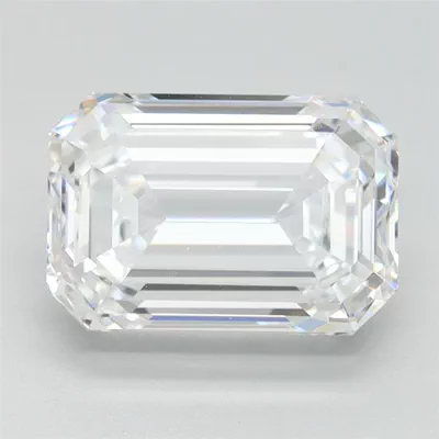 2.43ct D VS1 Rare Carat Ideal Cut Emerald Lab Grown Diamond