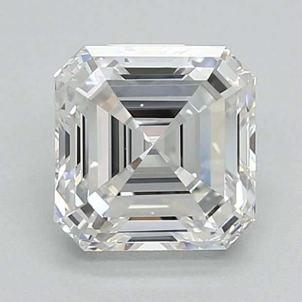1.50ct E VVS2 Excellent Cut Asscher Lab Grown Diamond