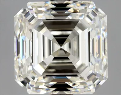 4.50ct I VS1 Very Good Cut Asscher Diamond