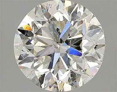 3.01ct I SI2 Very Good Cut Round Diamond