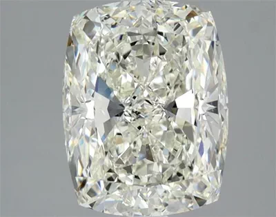 2.72ct K SI1 Rare Carat Ideal Cut Cushion Diamond