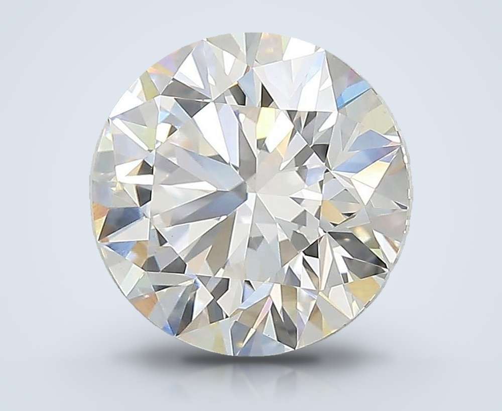 2.74ct H VS1 Excellent Cut Round Lab Grown Diamond