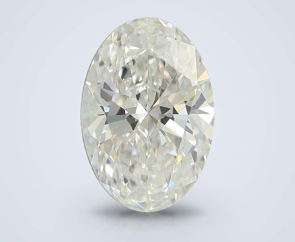 3.09ct D VS1 Rare Carat Ideal Cut Oval Lab Grown Diamond