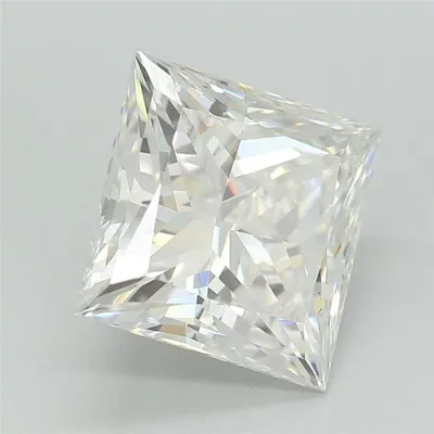 2.09ct E VS1 Rare Carat Ideal Cut Princess Lab Grown Diamond