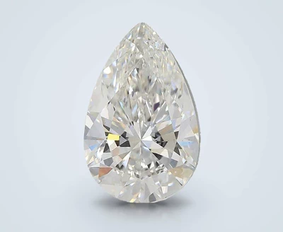 3.09ct E VS2 Rare Carat Ideal Cut Pear Lab Grown Diamond