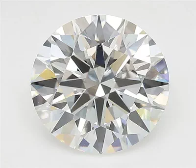 4.01ct F SI1 Rare Carat Ideal Cut Round Lab Grown Diamond