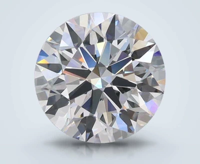 2.03ct D VVS2 Rare Carat Ideal Cut Round Lab Grown Diamond