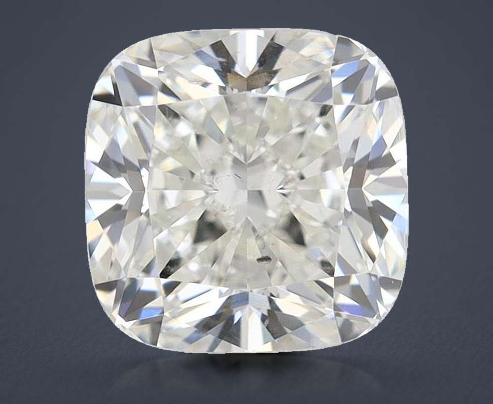 1.22ct J SI1 Rare Carat Ideal Cut Cushion Diamond