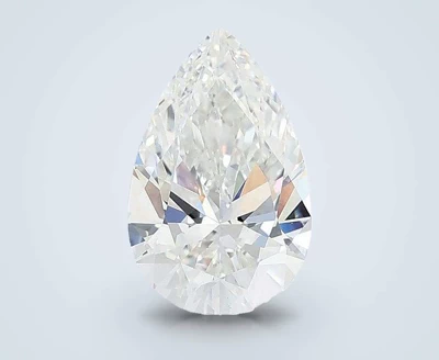 1.59ct F VS1 Rare Carat Ideal Cut Pear Lab Grown Diamond