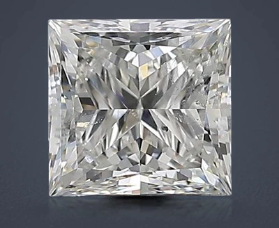 1.51ct F SI2 Rare Carat Ideal Cut Princess Diamond