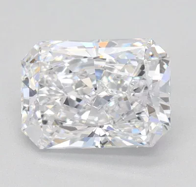 0.97ct E VS1 Rare Carat Ideal Cut Radiant Lab Grown Diamond