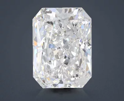 0.97ct E VS1 Rare Carat Ideal Cut Radiant Lab Grown Diamond