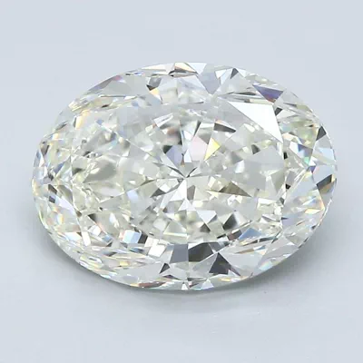 3.62ct J VS2 Rare Carat Ideal Cut Oval Diamond