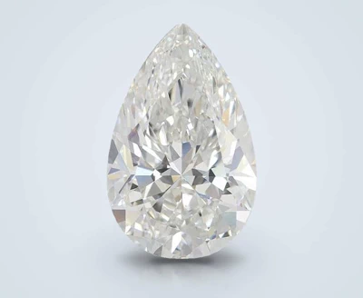 6.06ct F VVS2 Rare Carat Ideal Cut Pear Lab Grown Diamond