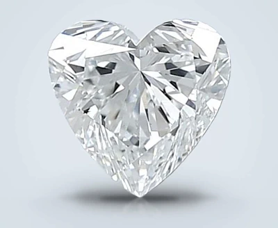 1.51ct E VS2 Rare Carat Ideal Cut Heart Lab Grown Diamond