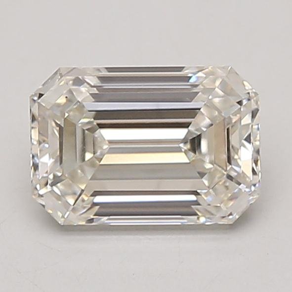 1.55ct F VS1 Very Good Cut Emerald Lab Grown Diamond