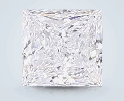 1.01ct D VS2 Very Good Cut Princess Lab Grown Diamond