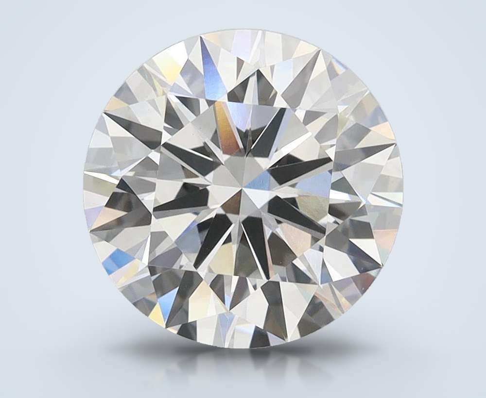 3.03ct F VVS2 Rare Carat Ideal Cut Round Lab Grown Diamond
