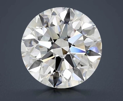 5.20ct H VVS1 Rare Carat Ideal Cut Round Diamond
