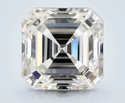 5.03ct F VVS2 Rare Carat Ideal Cut Asscher Lab Grown Diamond